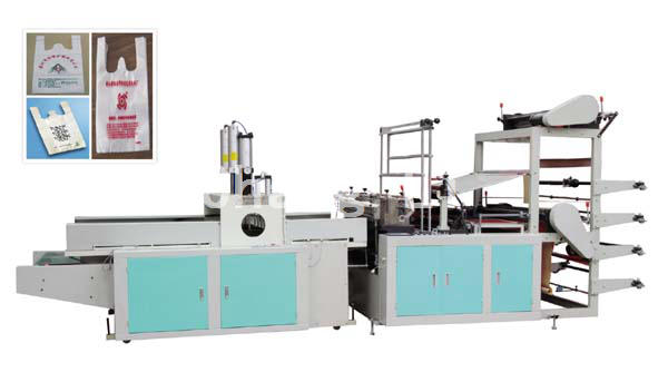 ss600-800冷切高速背心袋制袋機